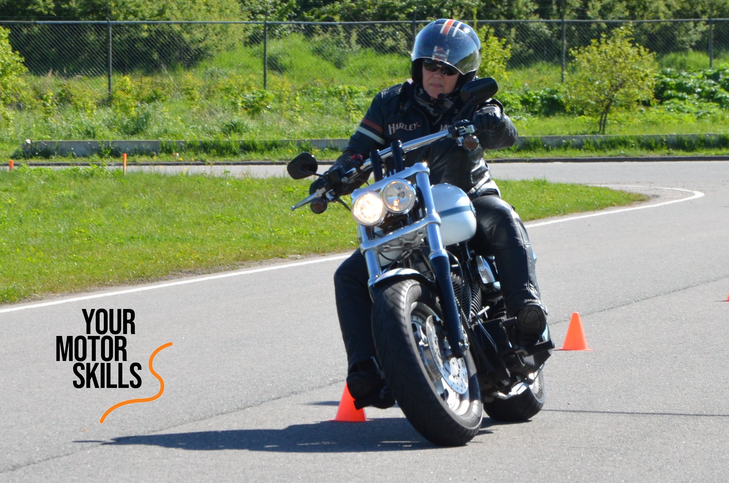 Rijden met een dikke HD Fat Bob